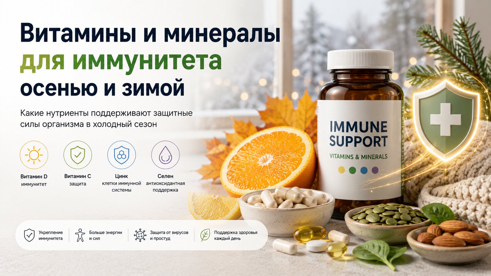 витамины осенью