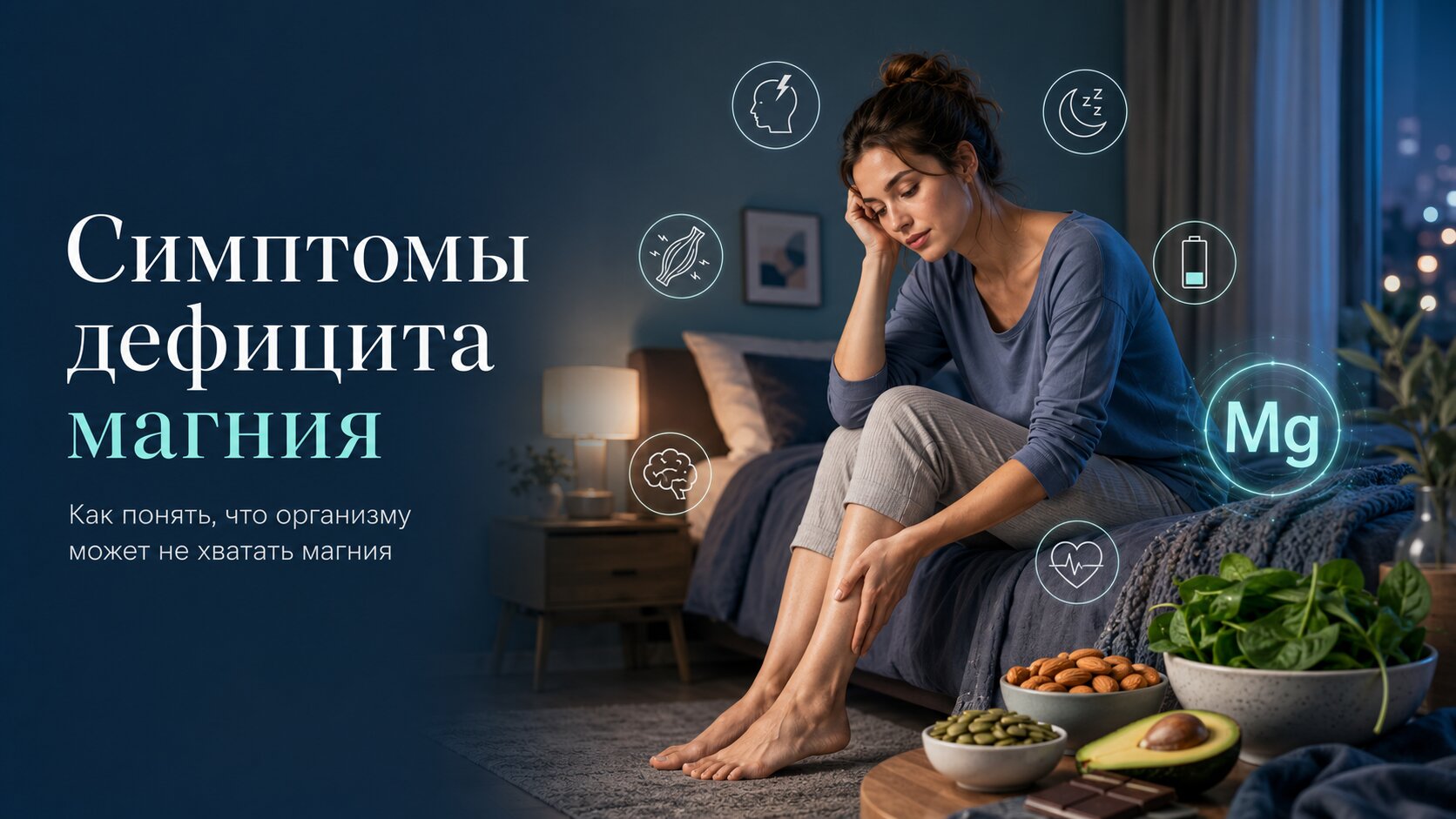 Симптомы дефицита магния: как понять, что организму может не хватать магния