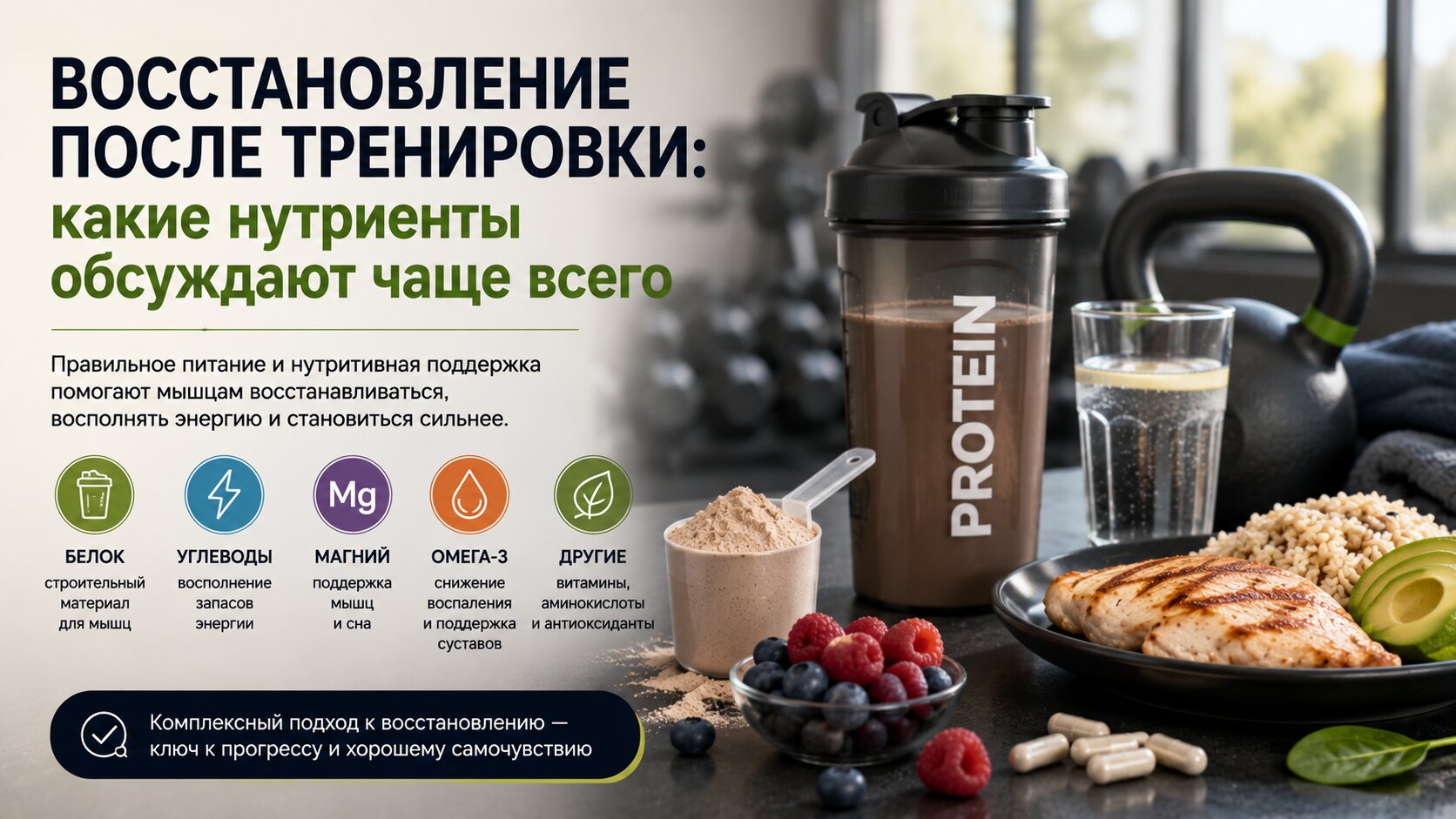 восстановление после тренировки
