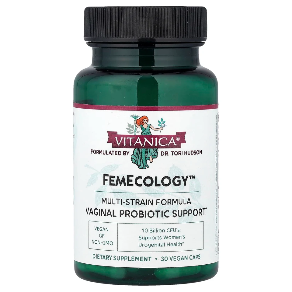 Пробиотик Vitanica FemEcology™ Vaginal Support 30 Vegan Caps