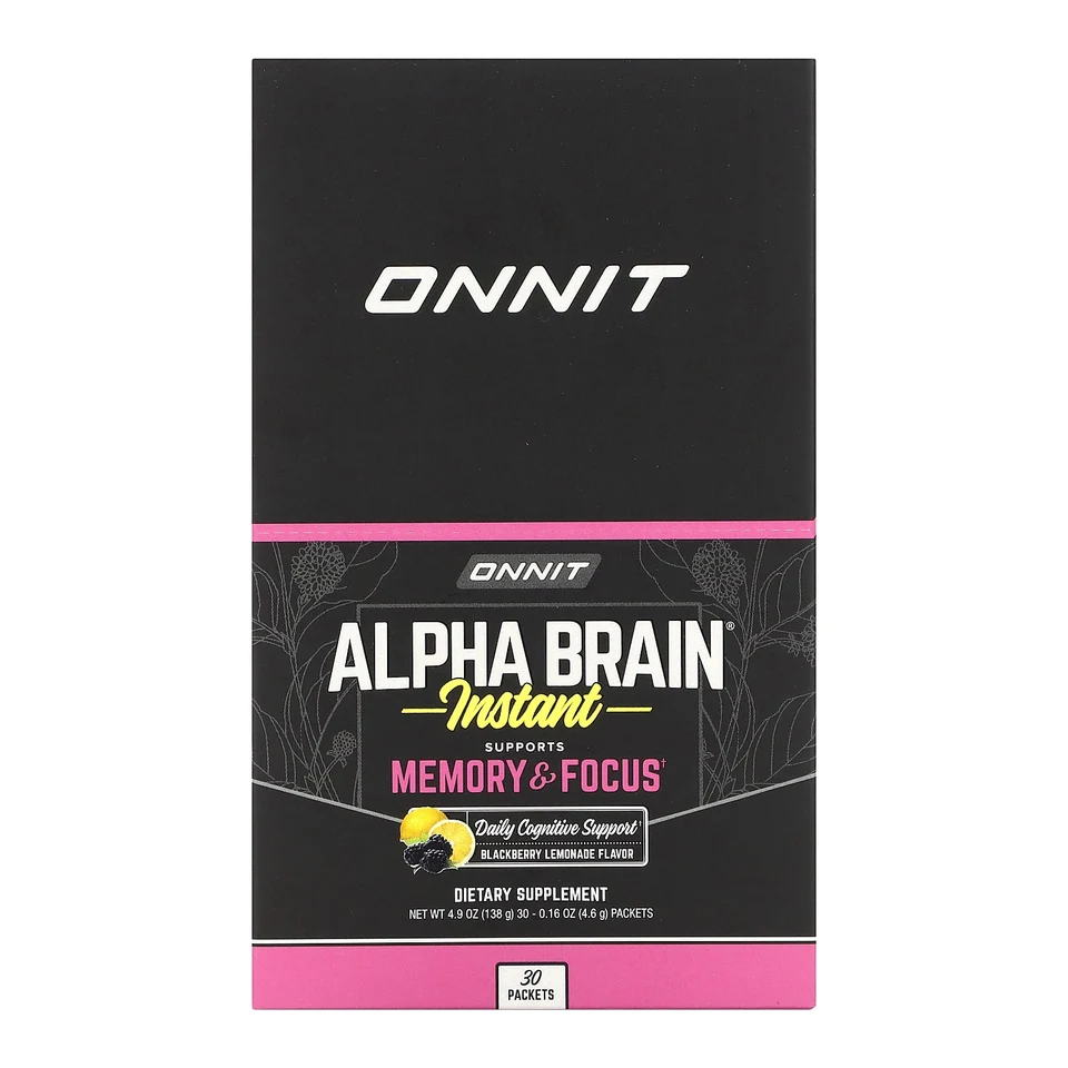 Alpha BRAIN® Instant, 30 пакетиков, 4.6 г