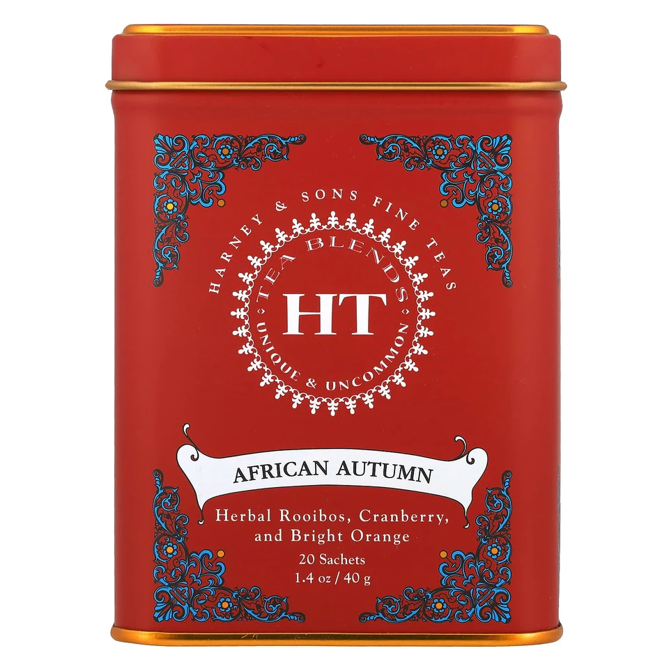 Чай Harney & Sons HT Blends African Autumn Caffeine-Free, 20 саше, 40 г