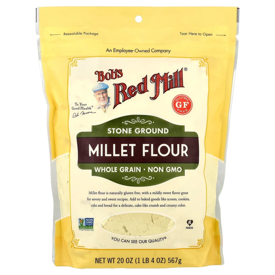 Мука Bob's Red Mill Stone Ground Millet Whole Grain, 567 г