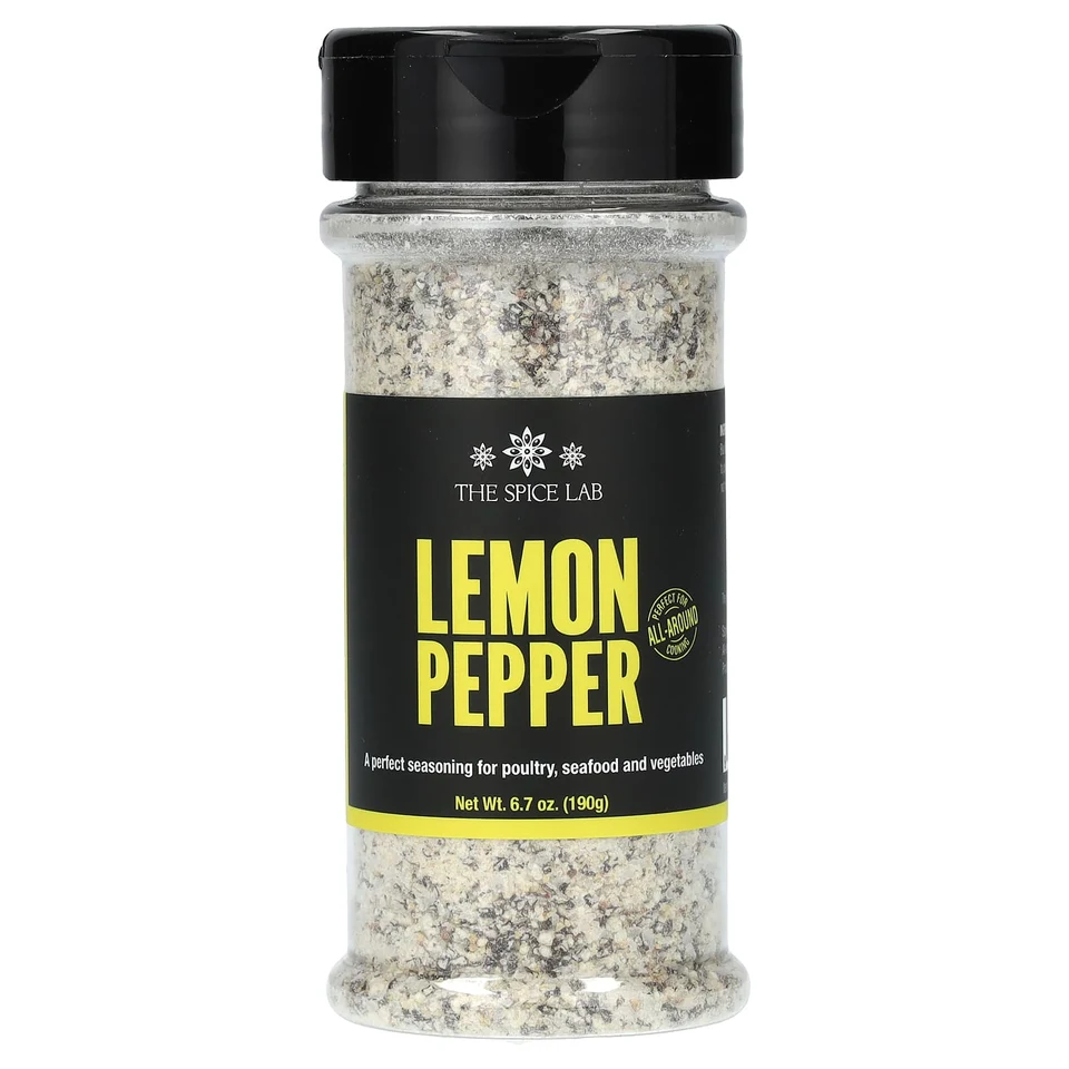 Приправа The Spice Lab, Lemon Pepper Seasoning, 190 г