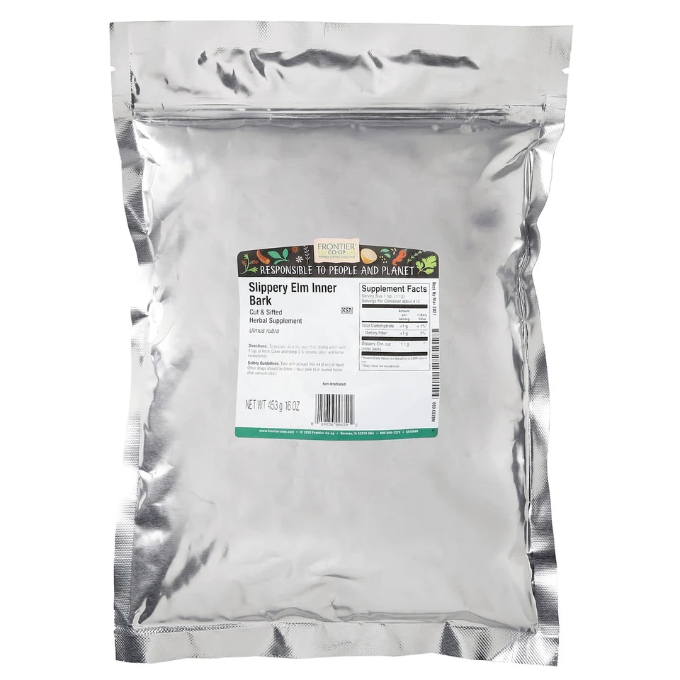 Скользкий вяз Frontier Co-op Cut & Sifted Inner Bark, 453 г