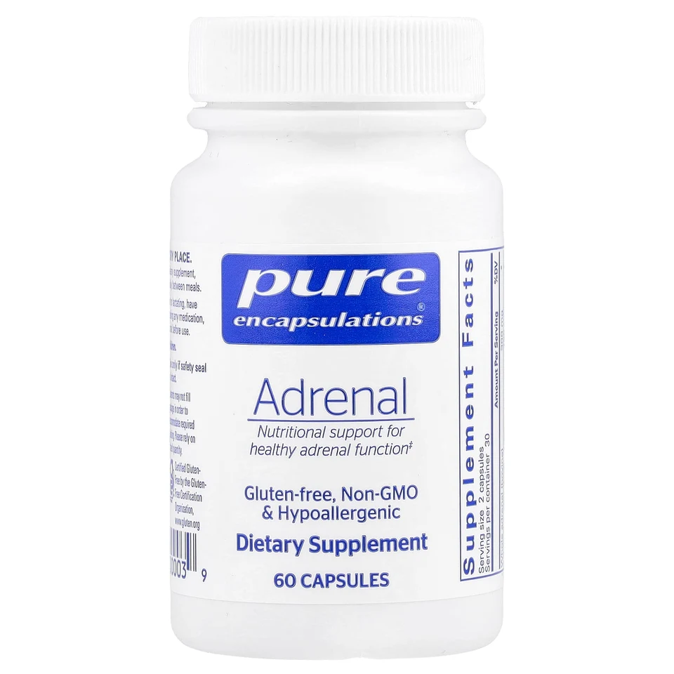 Адренал Pure Encapsulations, 60 капсул