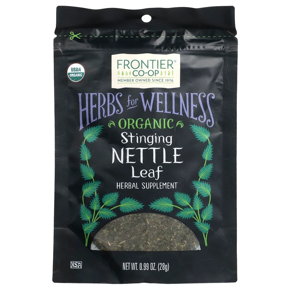 Лист крапивы Frontier Co-op Organic Stinging Nettle Leaf, 28 г