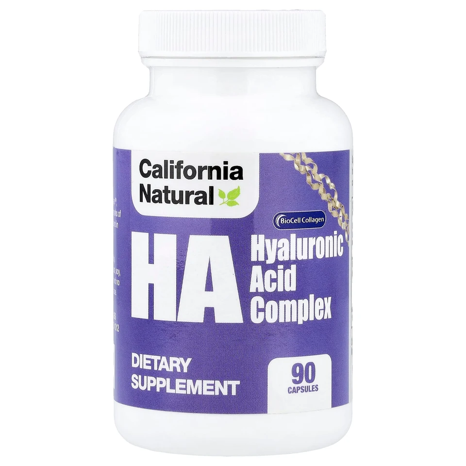 Гиалуроновая кислота California Natural Complex, 90 капсул