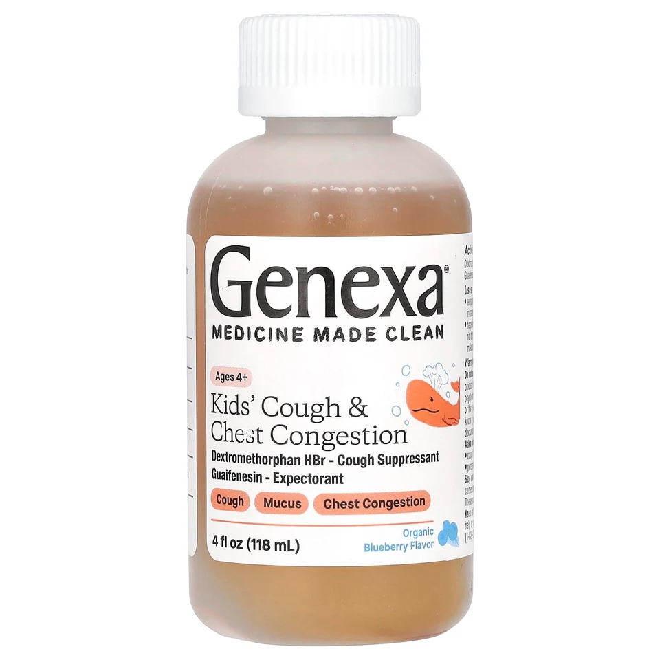 Сироп для детей Genexa, 4 fl oz (118 ml)