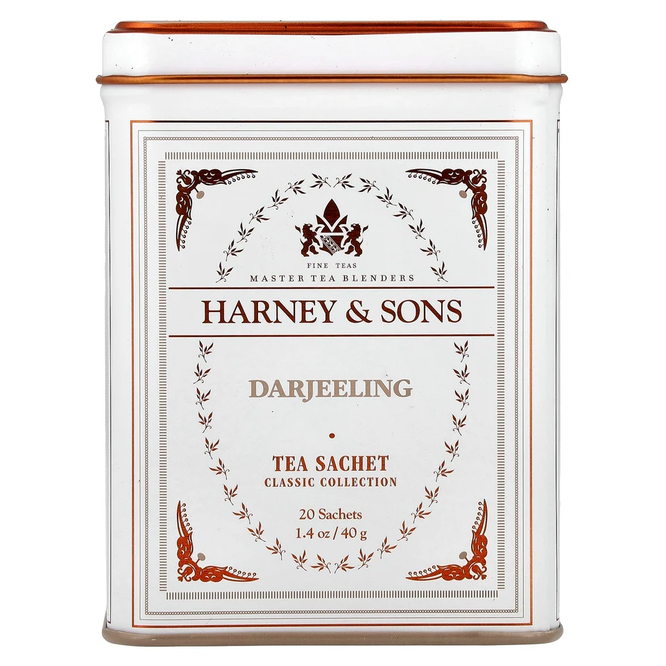 Чай Harney & Sons Classic Collection Darjeeling, 20 чайных пакетиков, 40 г