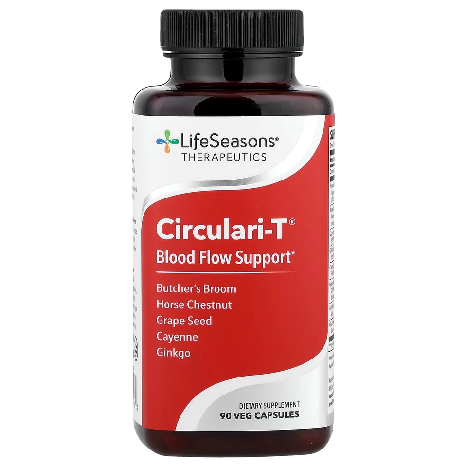 Circulari-T®, поддержка кровообращения, 90 вегетарианских капсул