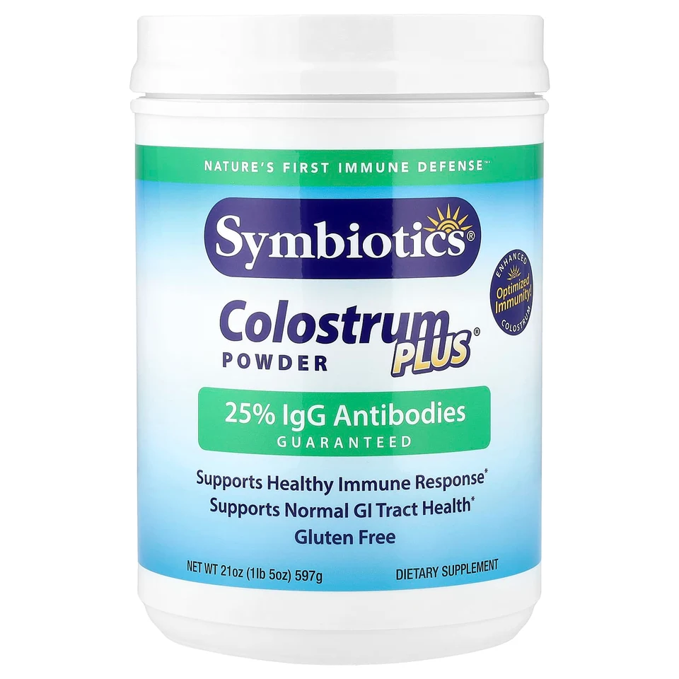 Жевательные таблетки Colostrum Plus Symbiotics® Powder, 597 г, порошок