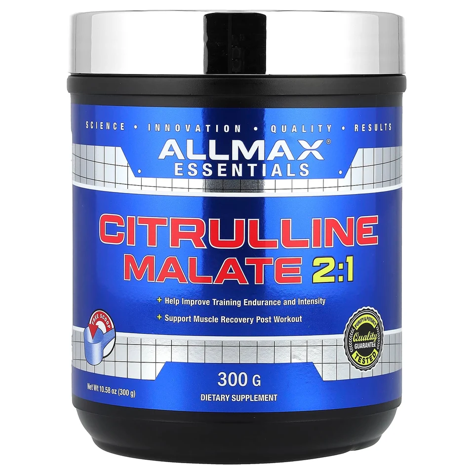 Цитруллина малат ALLMAX Essentials 2:1, 300 г