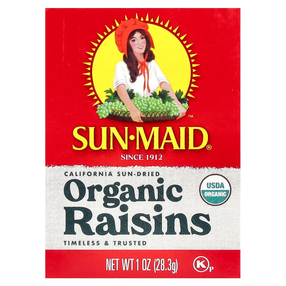 Органические изюм Sun-Maid, 6 коробок по 28.3 г