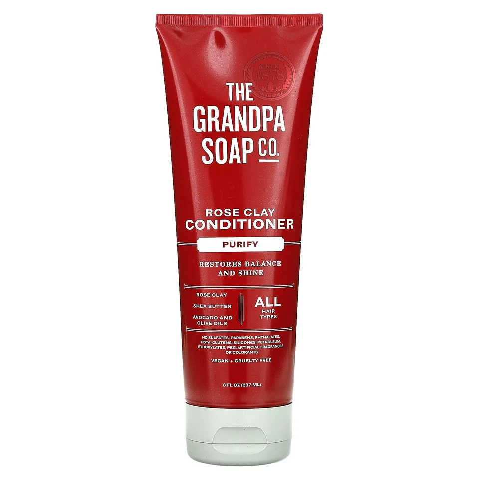 Кондиционер The Grandpa Soap Co. Rose Clay, Purify, 237 мл