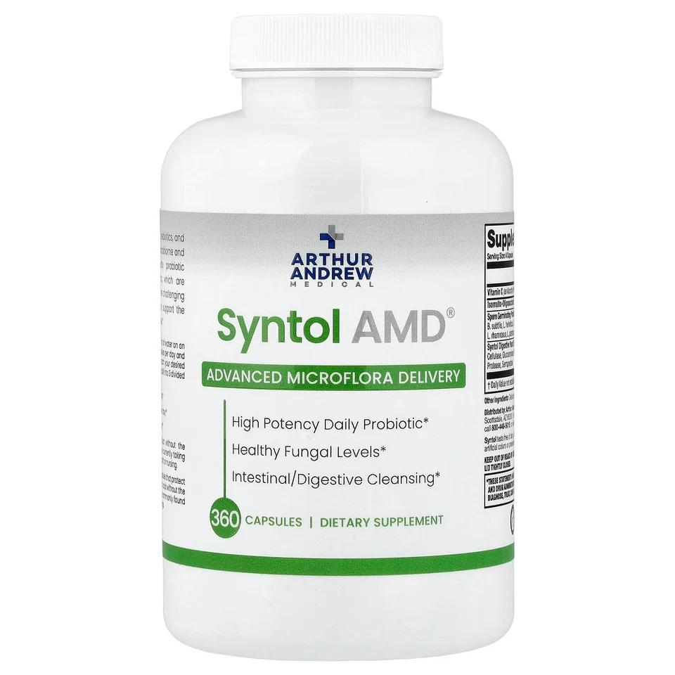 Пробиотический ферментный комплекс Syntol Arthur Andrew Medical®, 360 капсул