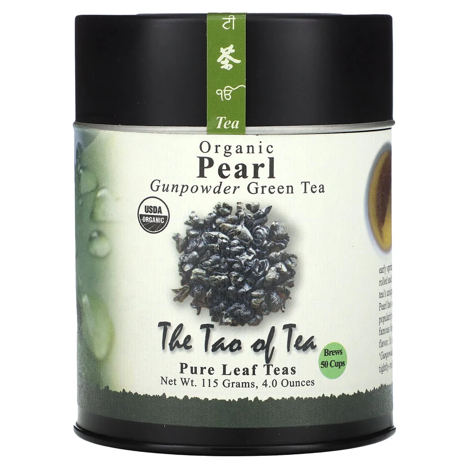 Чай The Tao of Tea Organic Gunpowder Green, Pearl, 115 г