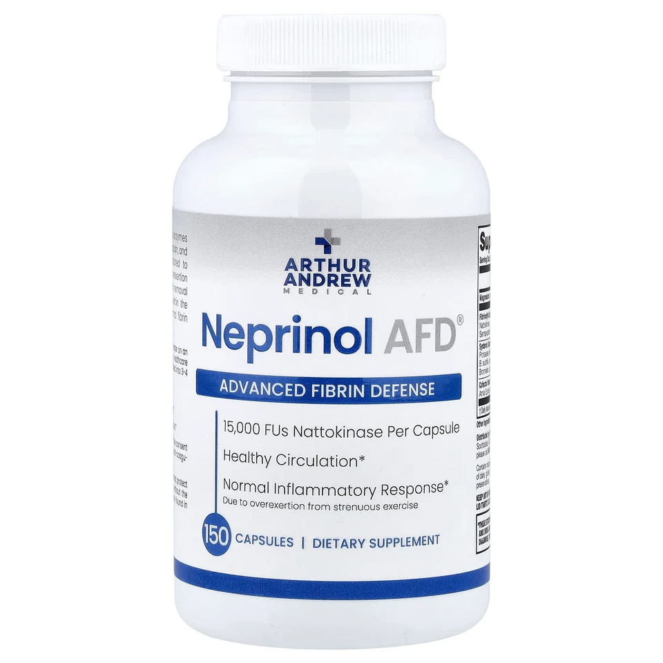 Ферментный комплекс Neprinol Arthur Andrew Medical AFD®, 150 капсул