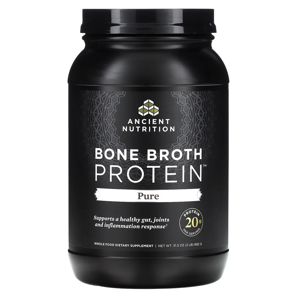 Протеин Ancient Nutrition Bone Broth Pure, 892 г