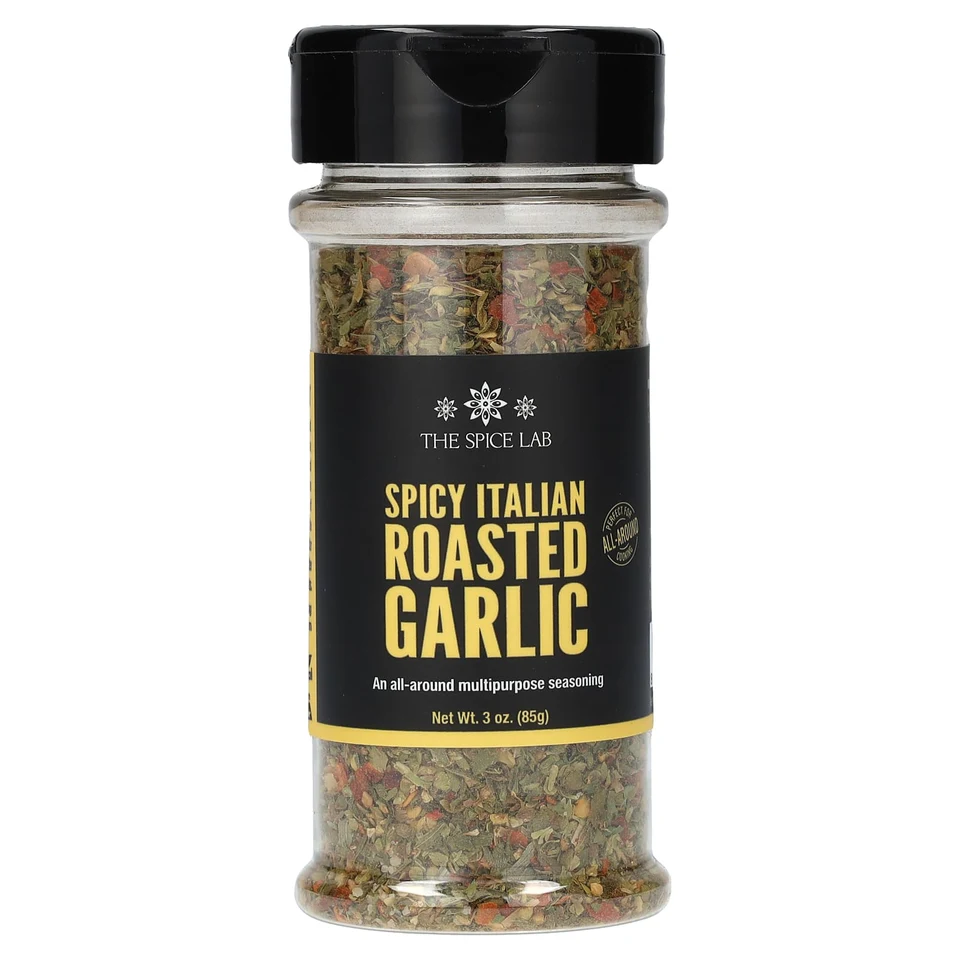 Приправа The Spice Lab All-Around Multipurpose Spicy Italian Roasted Garlic, 85 г
