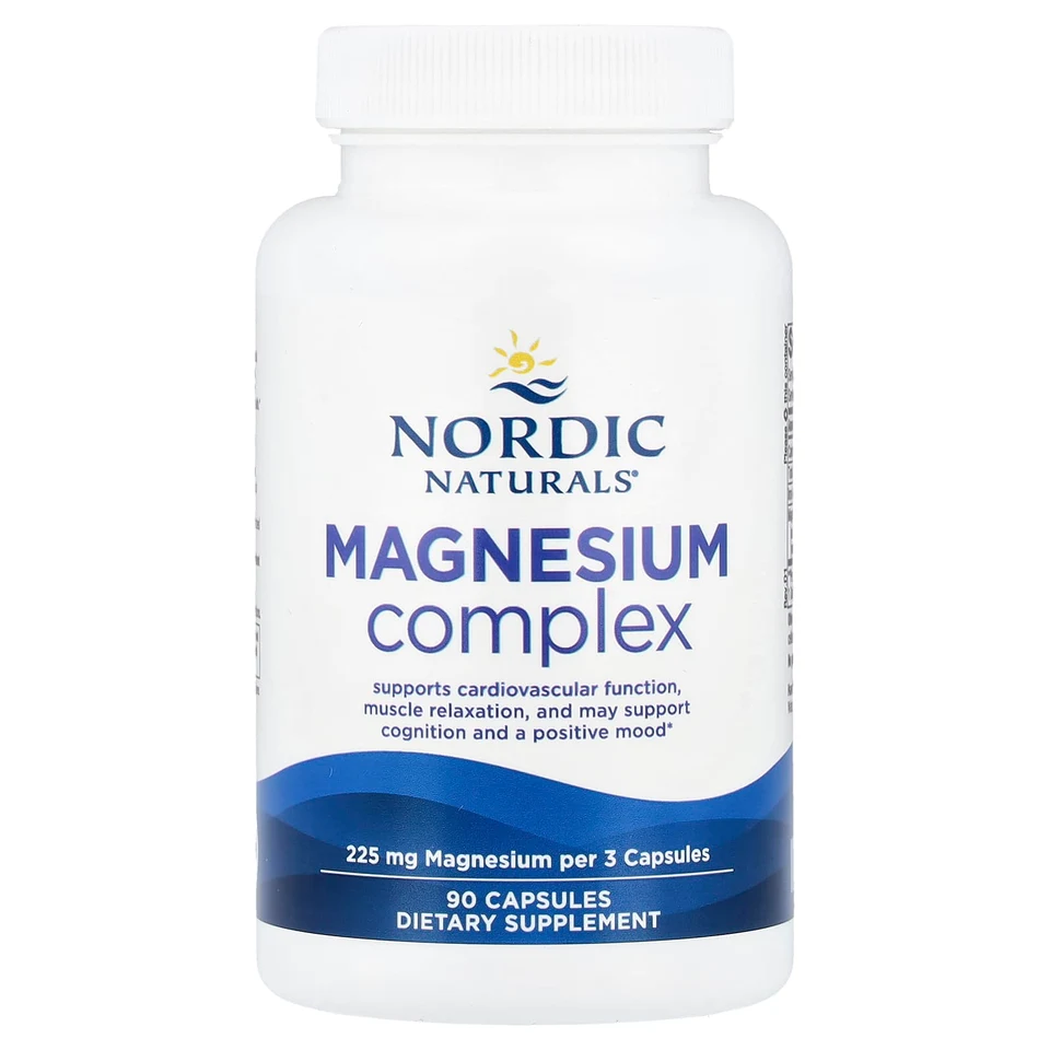 Магний Nordic Naturals Complex, 90 капсул