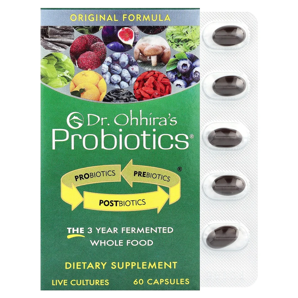 Пробиотик Dr. Ohhira's® Original Formula, 60 капсул