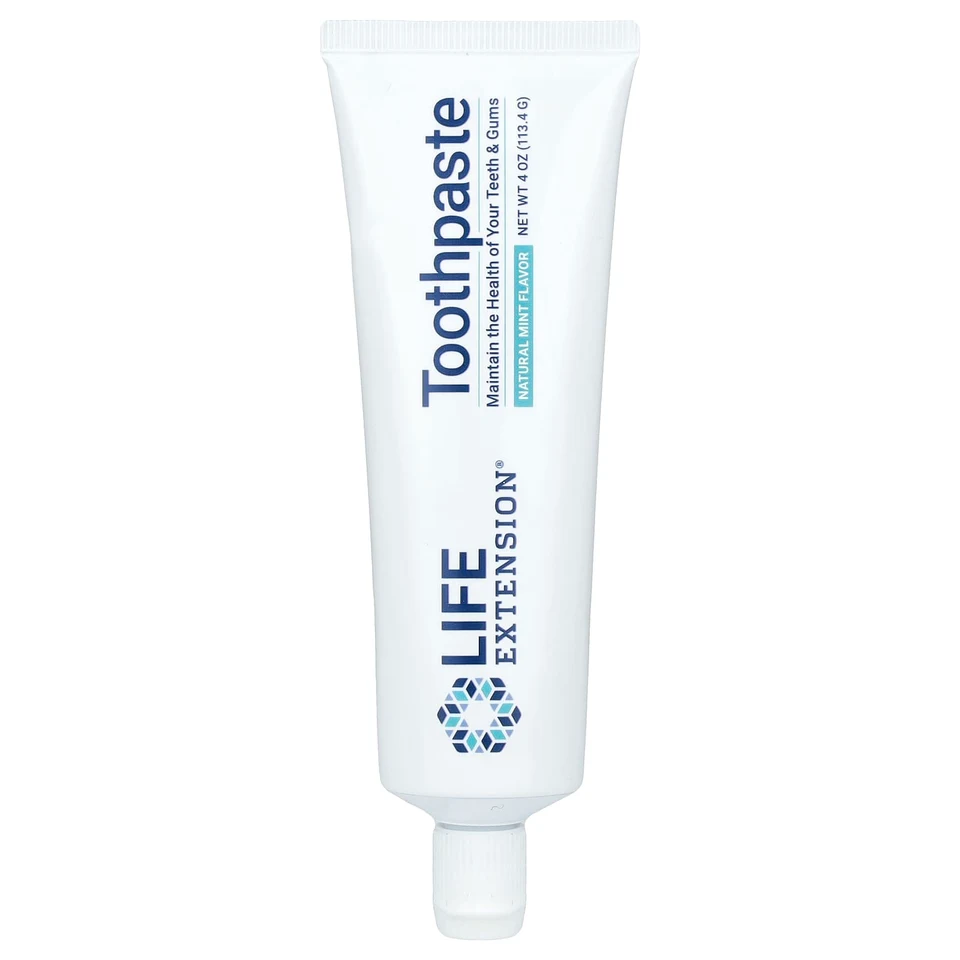 Зубная паста Life Extension Fluoride-Free Natural Mint, 113.4 г