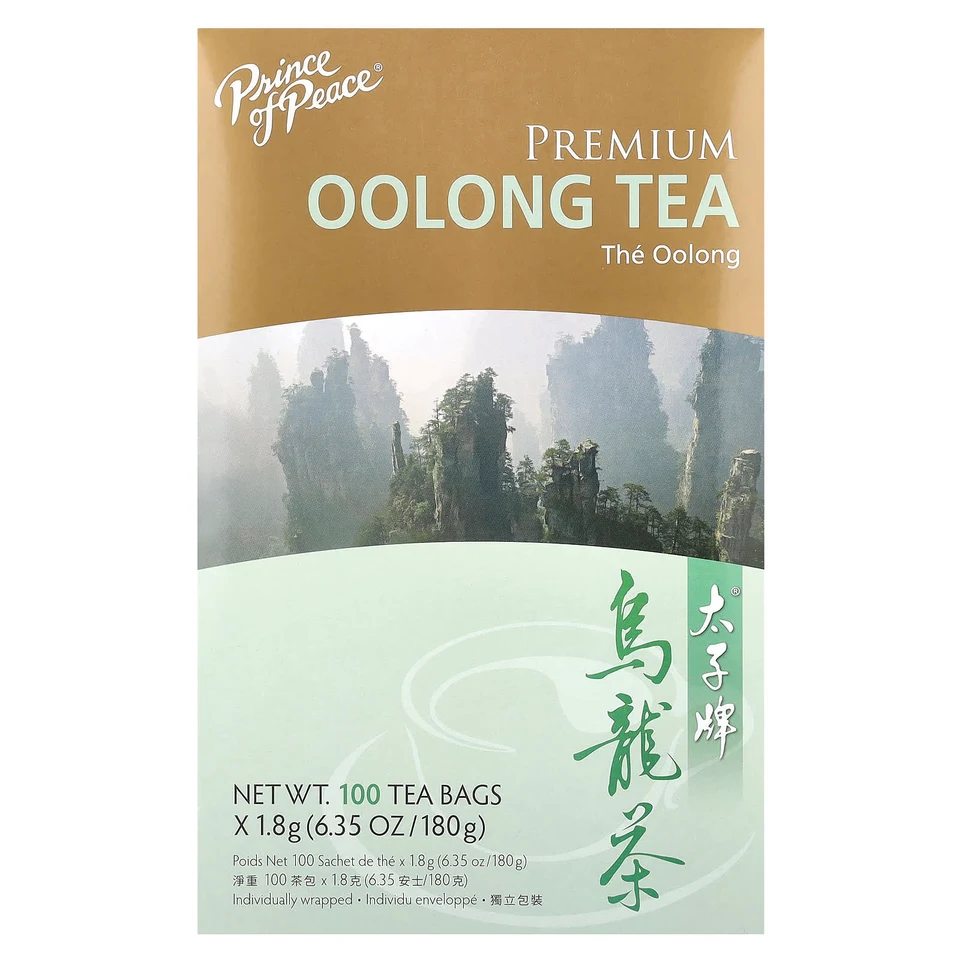 Чайные пакетики Prince of Peace Premium Oolong Tea 100, 180 г