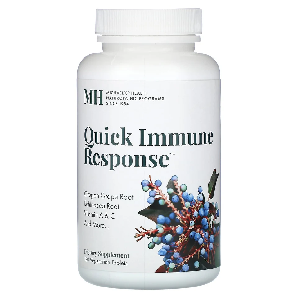 Иммунный ответ Michael's Health, 120 вегетарианских таблеток
