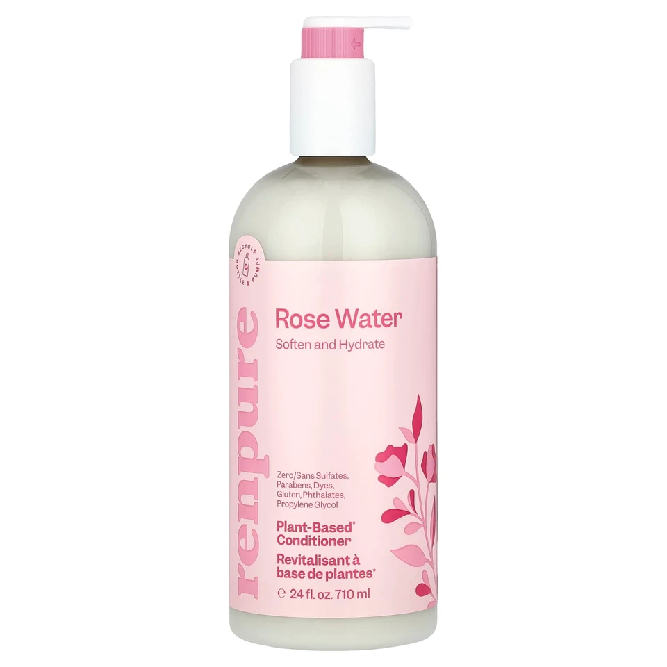 Кондиционер Renpure Plant-Based Rose Water, 710 мл