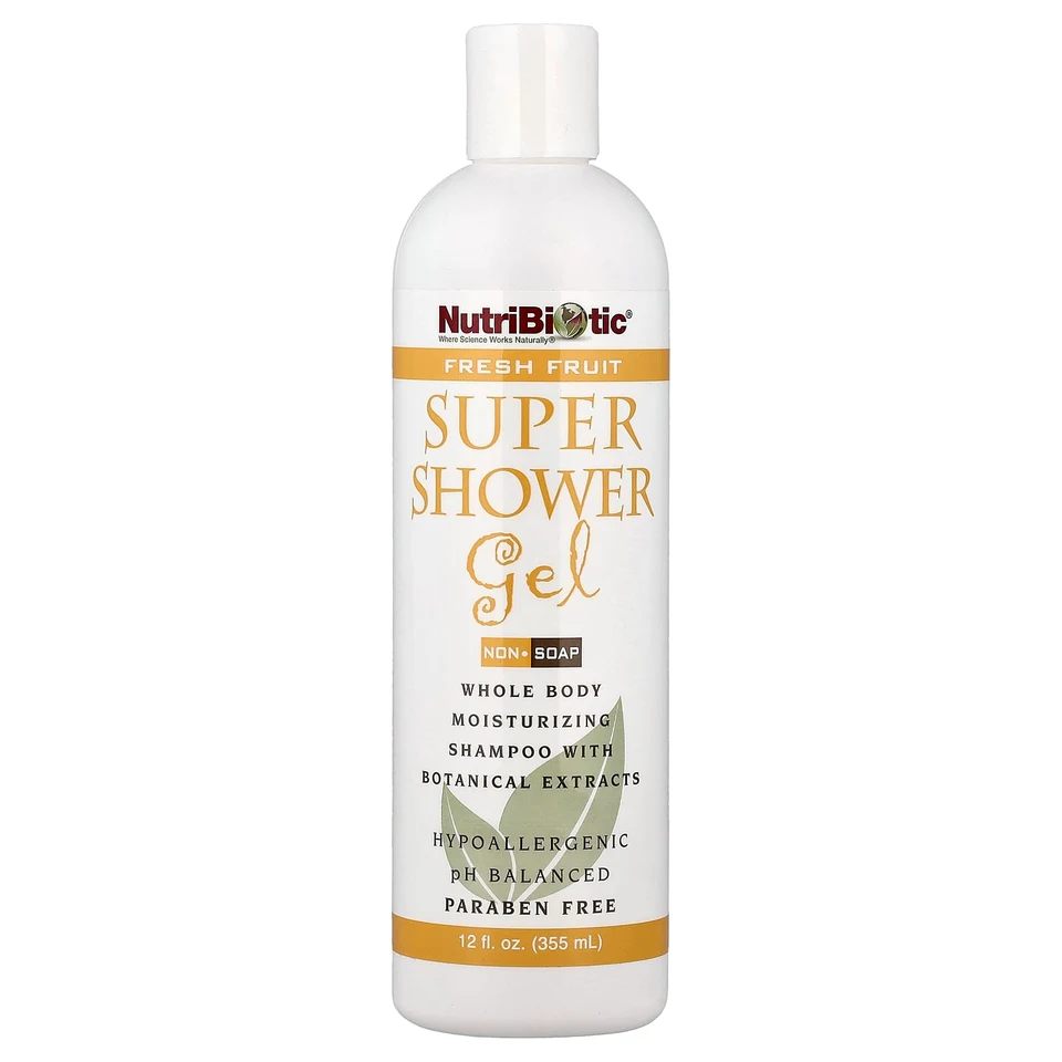 Гель для душа NutriBiotic Super Non-Soap Fresh Fruit, 355 мл
