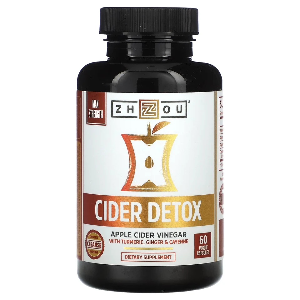 Детокс Zhou Nutrition, 60 растительных капсул