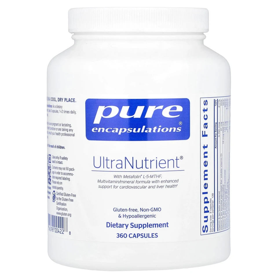 Ультра-нутриенты Pure Encapsulations, 360 капсул