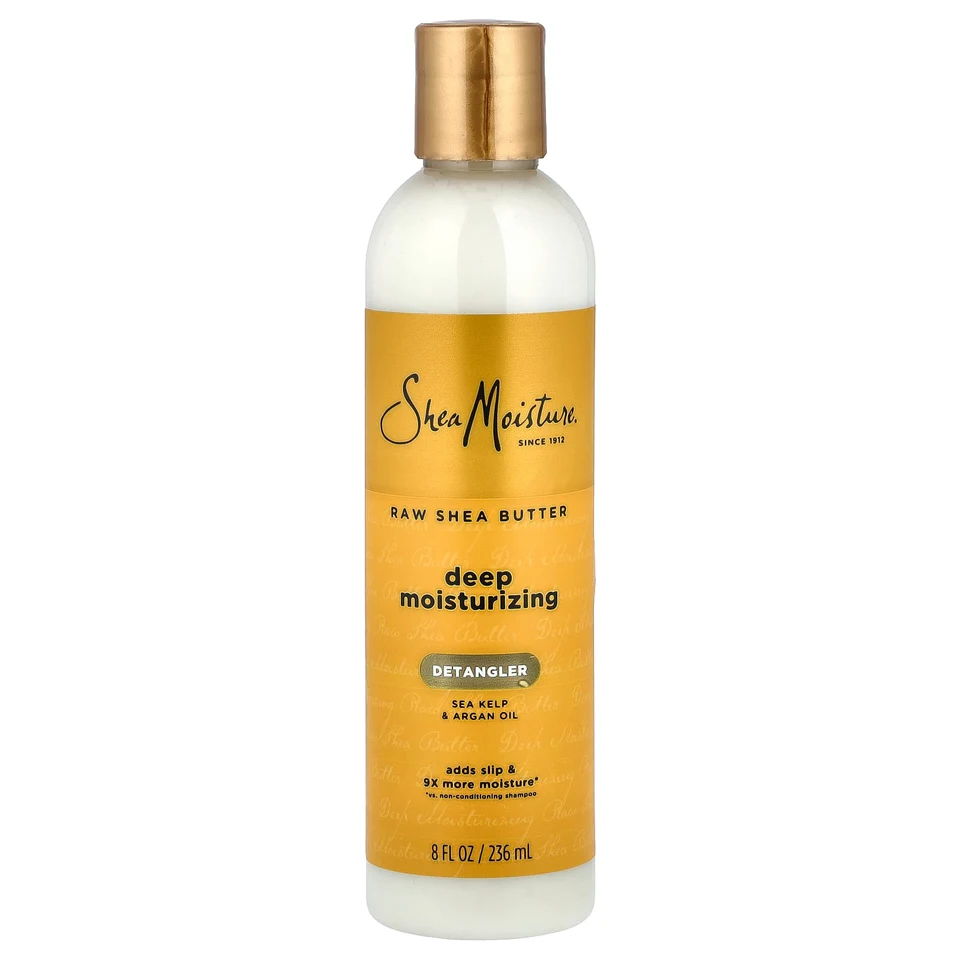 Увлажняющий крем SheaMoisture Raw Shea Butter Deep, Detangler, 236 мл