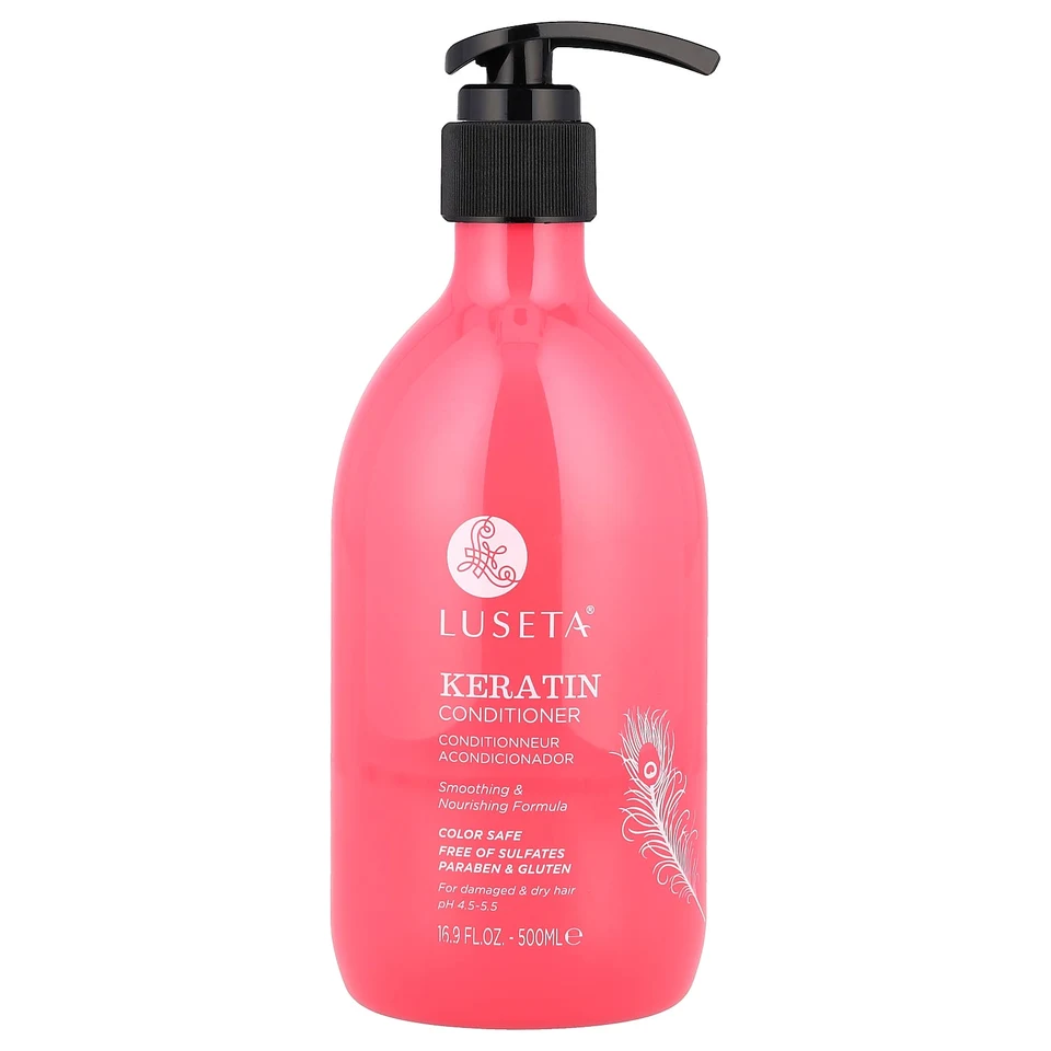Кондиционер Luseta Beauty Keratin For Damaged & Dry Hair, 500 мл