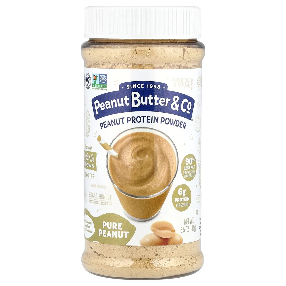 Протеиновый порошок Peanut Butter & Co. Peanut Pure Peanut, 184 г
