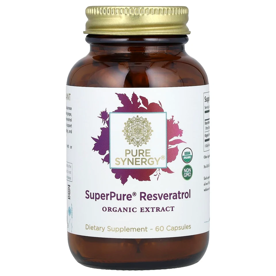 Ресвератрол Pure Synergy SuperPure®, 60 капсул