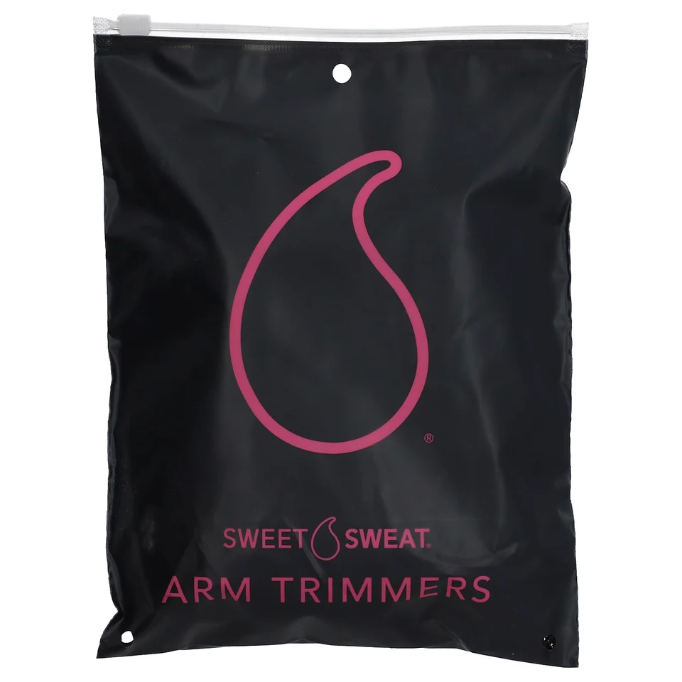 Триммеры для рук Sweet Sweat®, средние, черно-розовые, 1 пара