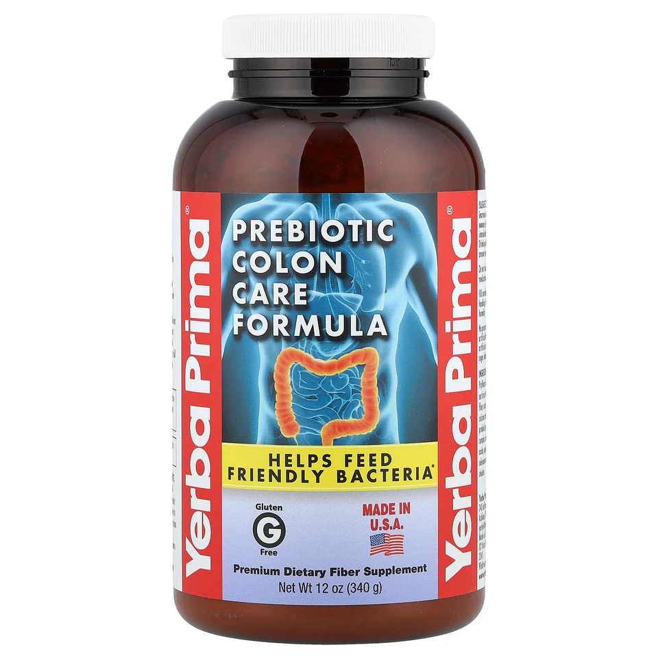 Пребиотик Yerba Prima Colon Care Formula, 340 г