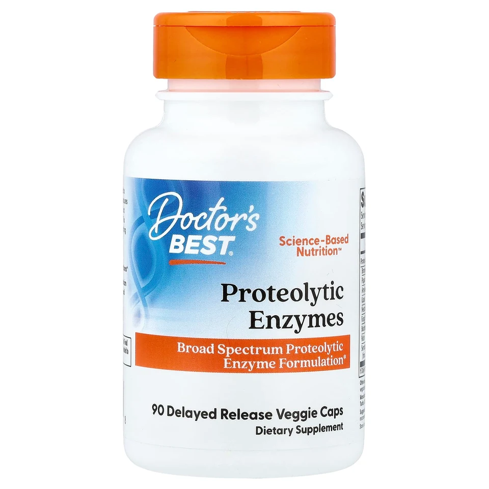 Ферменты Doctor's Best Proteolytic 90 Delayed Release