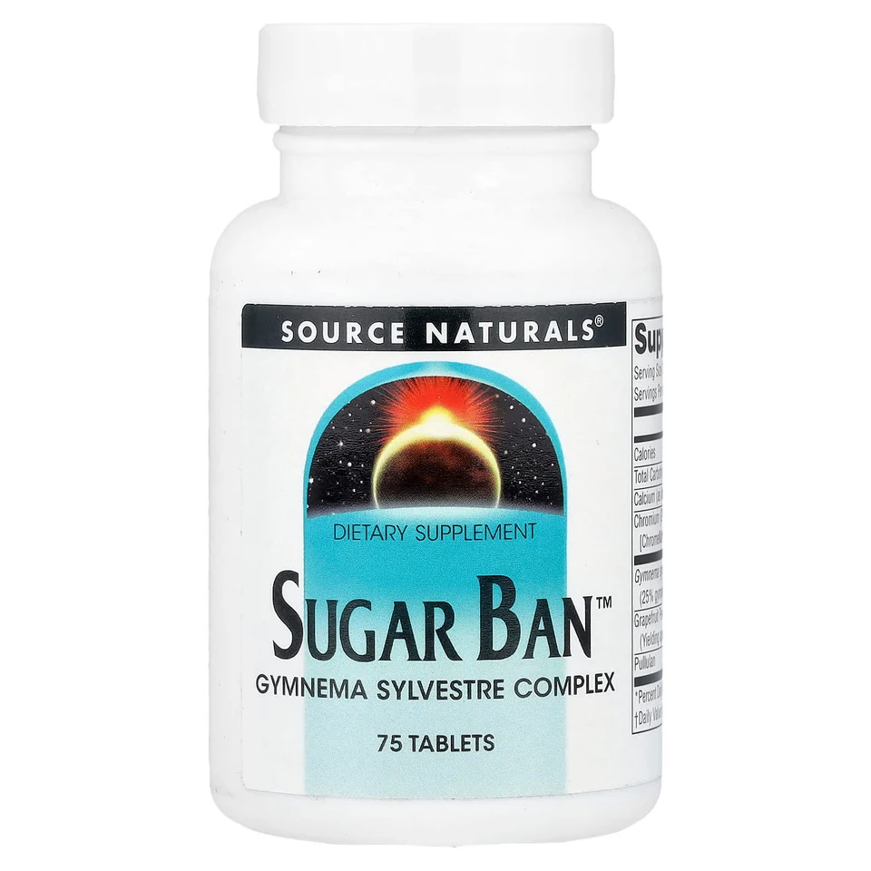 Комплекс Sugar Ban Source Naturals™, 75 таблеток