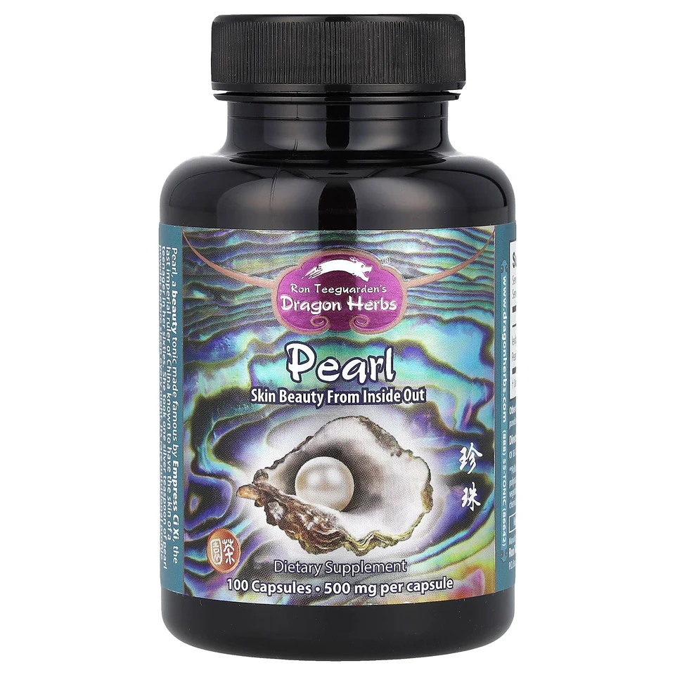 Жемчуг Dragon Herbs, 500 мг, 100 капсул