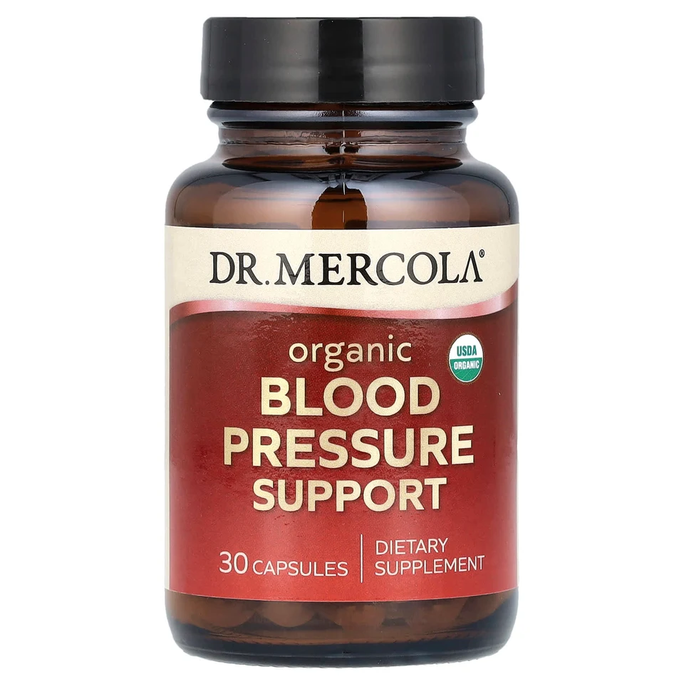 Поддержка артериального давления Dr. Mercola, 30 капсул