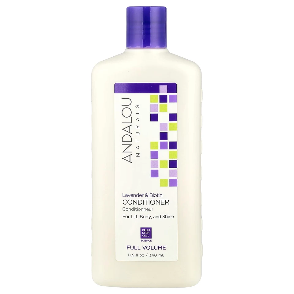 Кондиционер Andalou Naturals Full Volume Lavender & Biotin, 340 мл