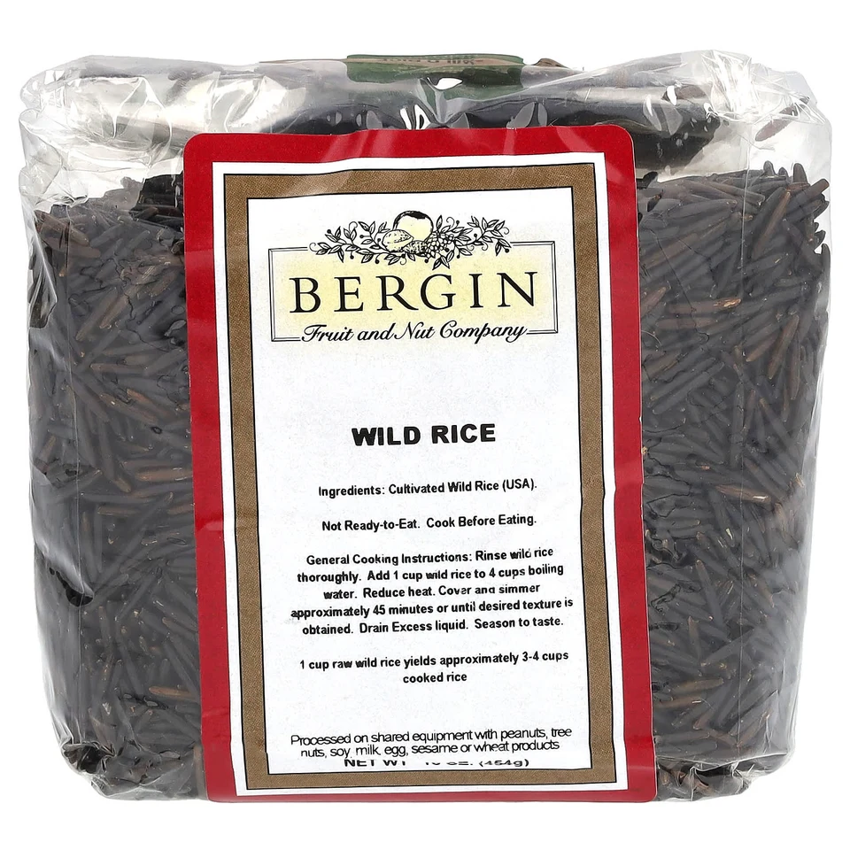 Рис Bergin Fruit and Nut Company Wild, 454 г