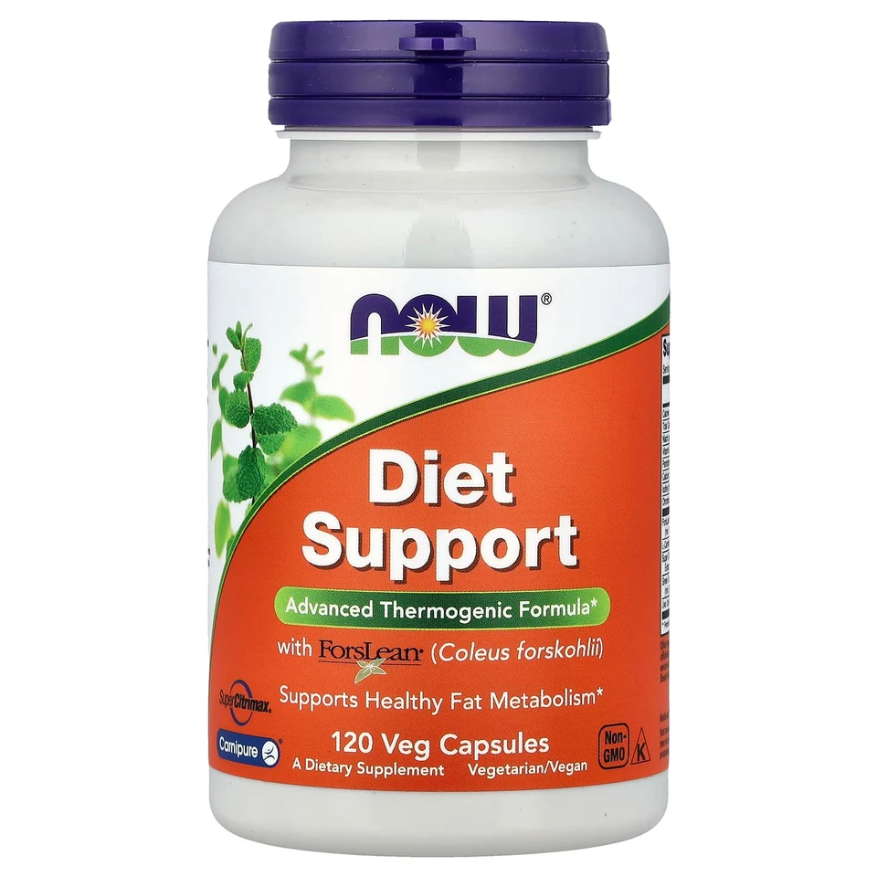 Комплекс NOW Foods Diet Support, 120 растительных капсул