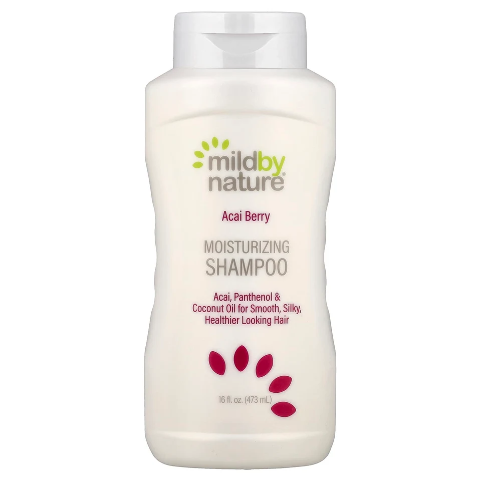Шампунь Mild By Nature, аромат «Acai Berry Moisturizing Shampoo», 473 мл