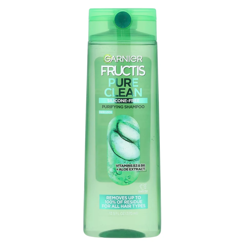 Шампунь Garnier Fructis Pure Clean Purifying, 370 мл