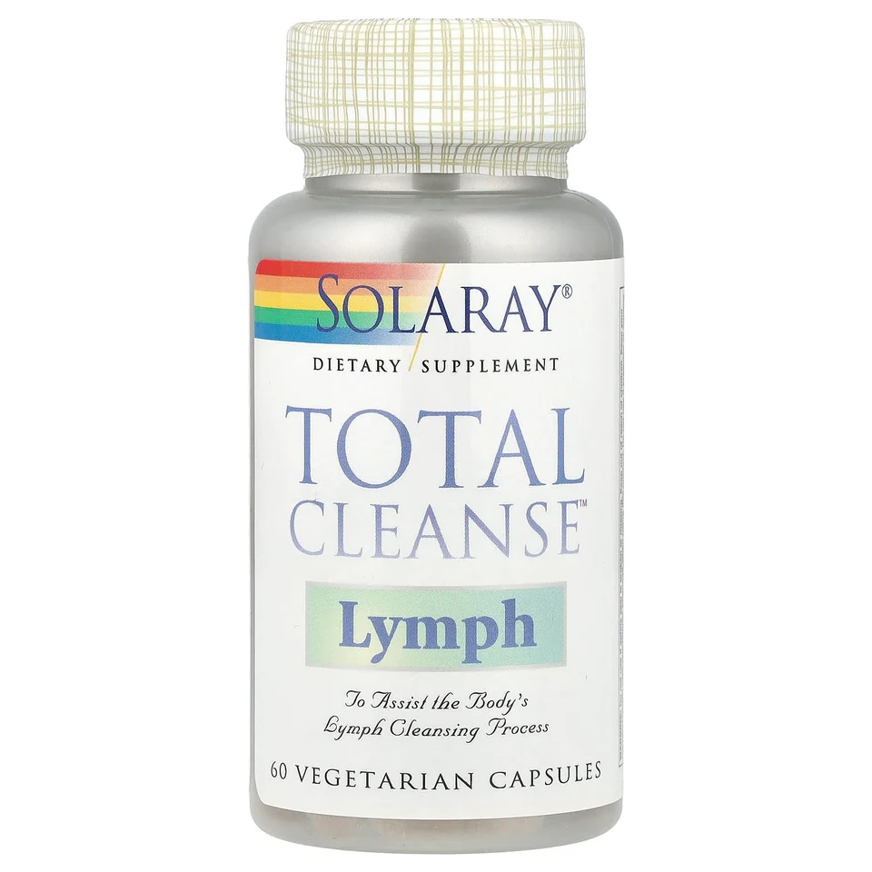 Комплекс Solaray Total Cleanse Lymph, 60 вегетарианских капсул