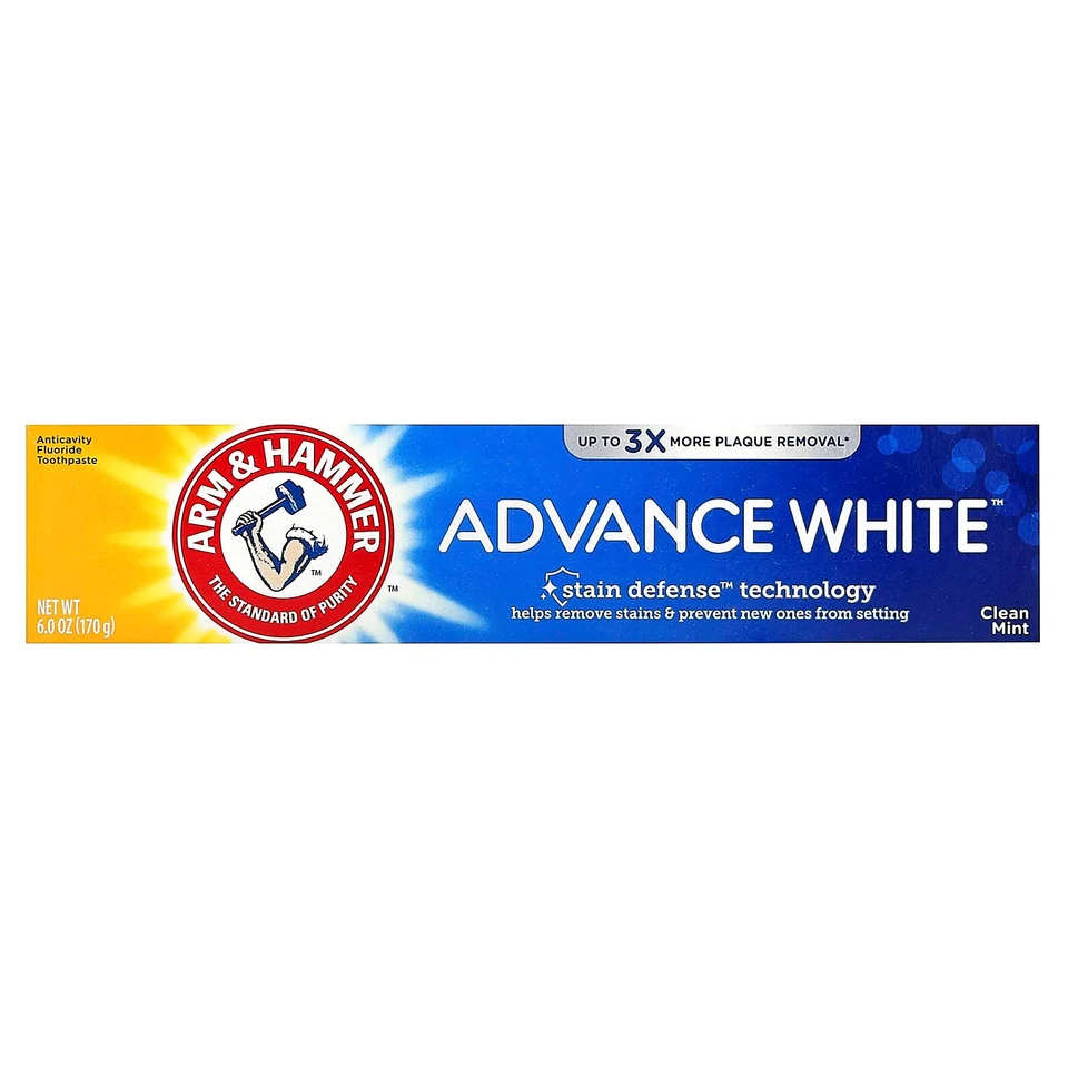 Зубная паста Arm & Hammer Advance White™ Anticavity Fluoride Clean Mint, 170 г